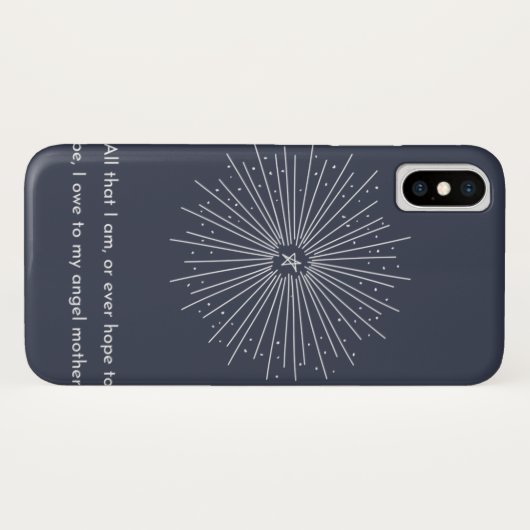 Coque Barely There de Case-Mate pour iPhone X 
 (Dos (Horizontal))