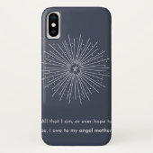 Coque Barely There de Case-Mate pour iPhone X 
 (Dos)