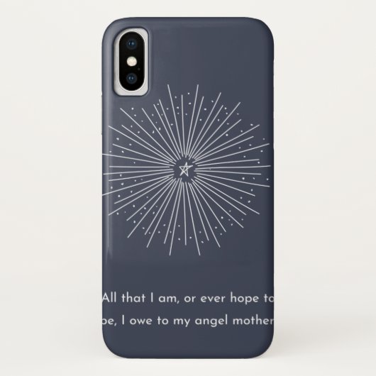 Coque Barely There de Case-Mate pour iPhone X 
 (Dos)