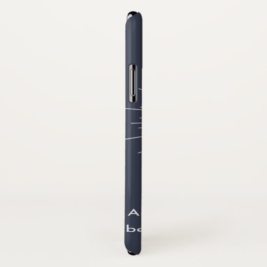 Coque Barely There de Case-Mate pour iPhone X 
 (Dos/Droite)