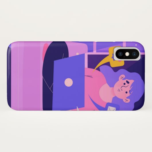 Coque Barely There de Case-Mate pour iPhone X
(Dos (Horizontal))