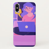 Coque Barely There de Case-Mate pour iPhone X
(Dos)