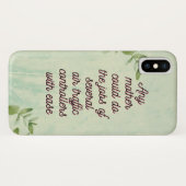 Coque Barely There de Case-Mate pour iPhone X 
 (Dos (Horizontal))