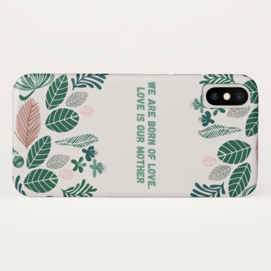 Coque Barely There de Case-Mate pour iPhone X 
 (Dos (Horizontal))