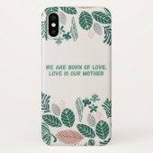 Coque Barely There de Case-Mate pour iPhone X 
 (Dos)