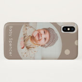 Coque Barely There de Case-Mate pour iPhone X
(Dos (Horizontal))