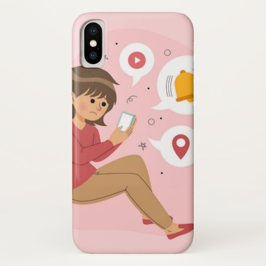 Coque Barely There de Case-Mate pour iPhone X
(Dos)