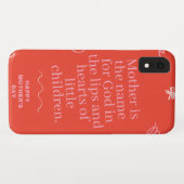 Coque Barely There de Case-Mate pour iPhone XR d'A (Dos (Horizontal))