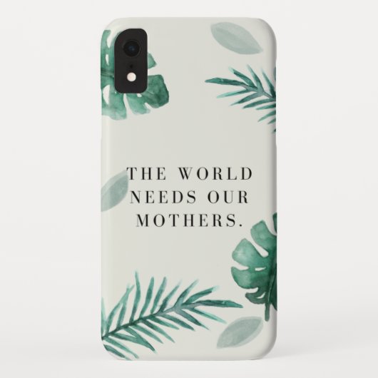 Coque Barely There de Case-Mate pour iPhone XR d'A (Dos)