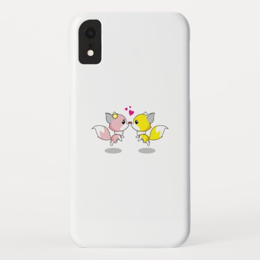 Coque Barely There de Case-Mate pour iPhone XR d'A (Dos)