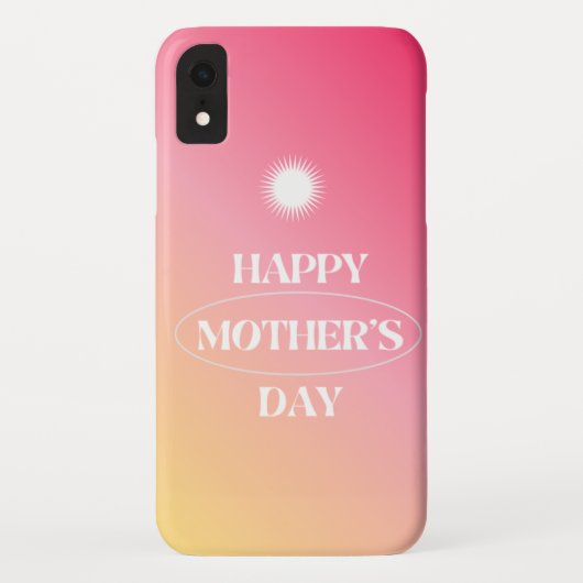 Coque Barely There de Case-Mate pour iPhone XR d'A (Dos)