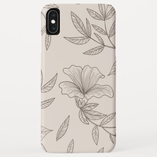 Coque Barely There de Case-Mate pour iPhone XS Max (Dos)