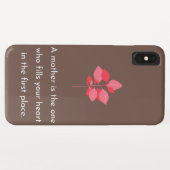 Coque Barely There de Case-Mate pour iPhone XS Max (Dos (Horizontal))