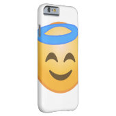 Coque Barely There iPhone 6 Ange de sourire Emoji (Dos/Droite)