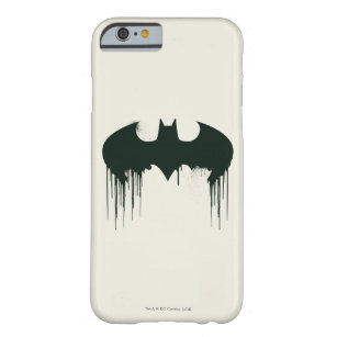 Coque Barely There iPhone 6 Batman Symbol   Spraypaint Logo