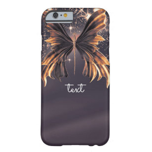 Coque Barely There iPhone 6 Bouche en or Imaginaire papillon