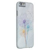 Coque Barely There iPhone 6 Dandelions colorés (Dos/Droite)