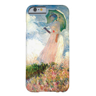 Coque Barely There iPhone 6 "Femme avec la promenade Monet de parasol "