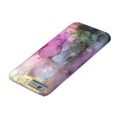 Coque Barely There iPhone 6 Galaxie - art abstrait d'encre (Bas)