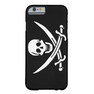 Coque Barely There iPhone 6 Jack Rackham; Jolly roger;Pirate