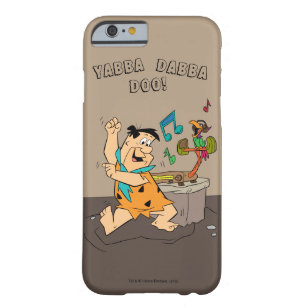 Coque Barely There iPhone 6 Les Pierrafeu   Fred Flintstone Dancing