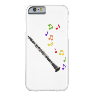 Coque Barely There iPhone 6 Musique colorée de clarinette