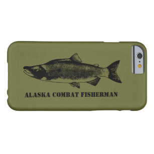 Coque Barely There iPhone 6 Pêcheur de combat de l'Alaska