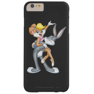 Coque Barely There iPhone 6 Plus BUGS BUNNY™ et Lola Bunny 2