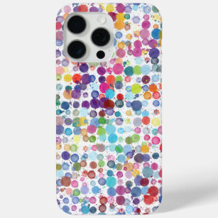 Coque iPhone 15 Pro Max Cas de téléphone de Pixly de point de polka