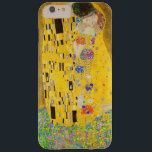 Coque Barely There iPhone 6 Plus Gustav Klimt Le Beau Art Du Baiser<br><div class="desc">Gustav Klimt L'Affaire Du Kiss Fine Art Phone</div>