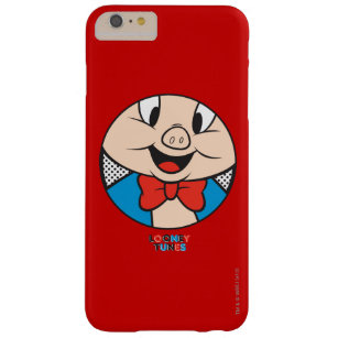Coque Barely There iPhone 6 Plus Icône Porky Dotty