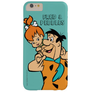 Coque Barely There iPhone 6 Plus Les Pierrafeu   Fred & Pebbles Flintstone