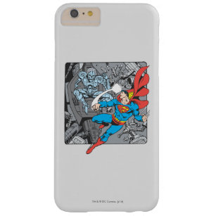 Coque Barely There iPhone 6 Plus Superman combat Brainiac