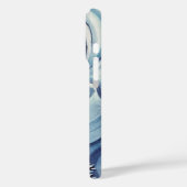 Coque bleu Aurora Iphone 16ProMax (Verso / Gauche)