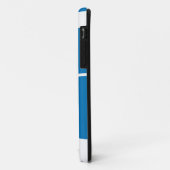 Coque Blue Abstrait Soccer iPhone 5 (Dos/Gauche)