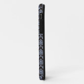 Coque Blue Damask iPhone 11 (Dos/Gauche)
