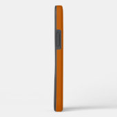 Coque Burnt Orange Tough iPhone 12 (Verso / Droite)