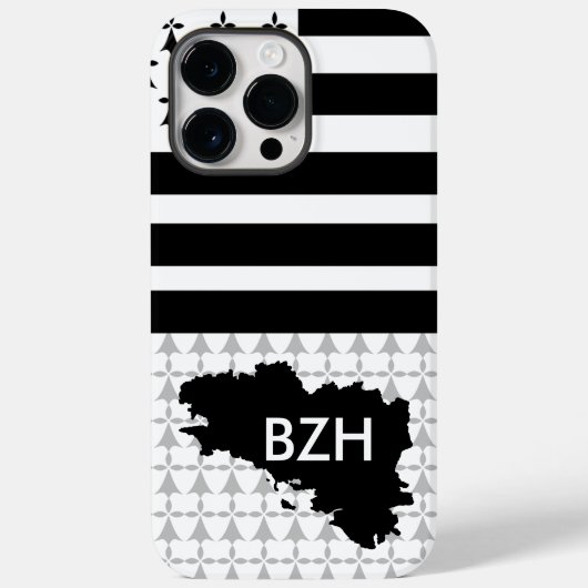 Coque BZH pour les breizh lovers v2 pour Iphones (Verso)