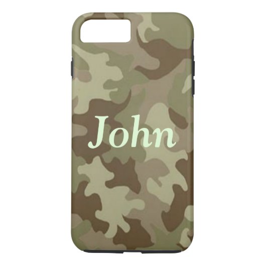 Coque Camouflage personnalisé iPhone 7 (Dos)