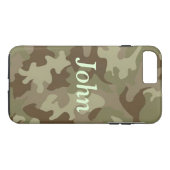 Coque Camouflage personnalisé iPhone 7 (Dos (Horizontal))