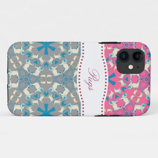 Coque carlin Motif (Dos (Horizontal))