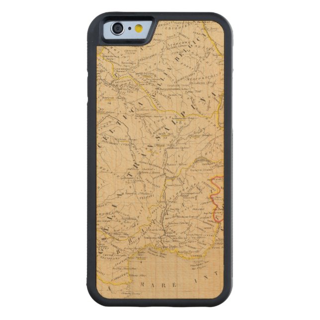 Coque Carved En Bois Pour iPhone La Gaule (Dos)
