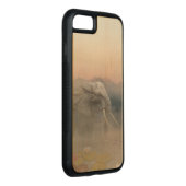 Coque Carved En Bois Pour iPhone L'éléphant (Droite)