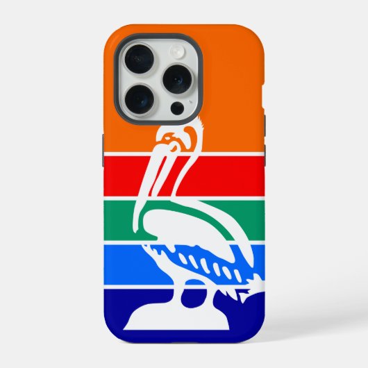 Coque Case-Mate pour iPhone 15 Pro, drapeau de St. (Verso)