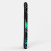 Coque Case-Mate Pour iPhone Abstrait Aqua Swirls iPhone 5 Coque (Dos/Droite)