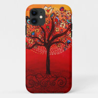 "Arbre coque iphone de vie"