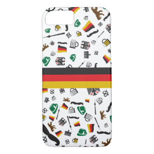 Coque Case-Mate Pour iPhone Articles allemands avec le drapeau de l'Allemagne