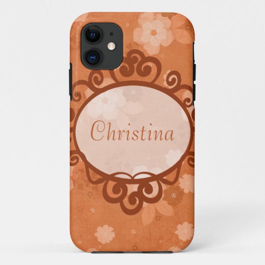 Coque Case-Mate Pour iPhone Automne Fleurs Mate ID™ iPhone 5 Coque (Dos)