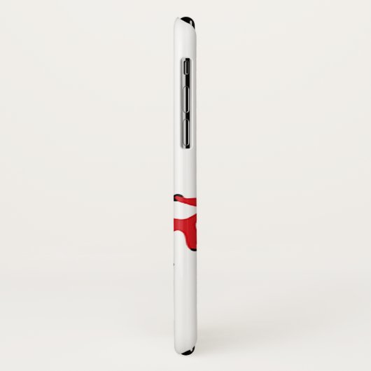 Coque Case-Mate Pour iPhone Baseball Stitching Design iPhone X Coque (Dos/Gauche)