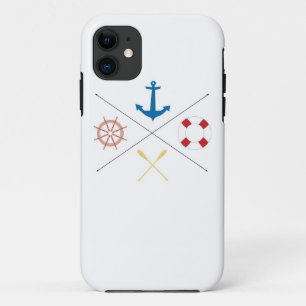 Coque Case-Mate Pour iPhone Bateau à voile Ancres nautiques IPHONE 5 Coque